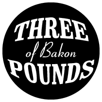 Three Pounds of Bakon logo